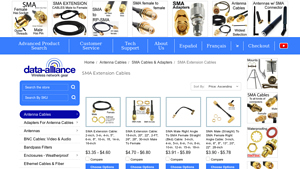 Data Alliance - SMA Cables & Adapters