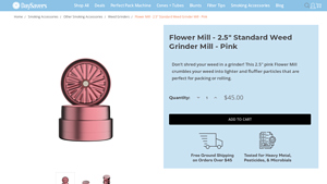 Flower Mill - 2.5 Standard Weed Grinder