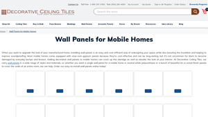 Decorative Ceiling Tiles - Decorative Wall Panels
