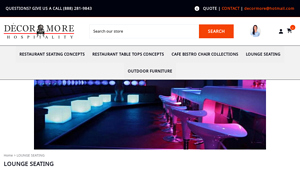 Decormore Hospitality - Lounge Furniture