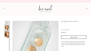 Dee Ruel Jewelry - Great Big Circle Earrings