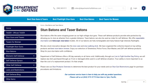 Department of Self Defense - Stun Batons