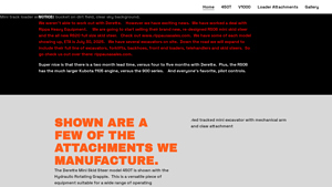 Derette Machinery - Mini Skid Steer Loader 450T