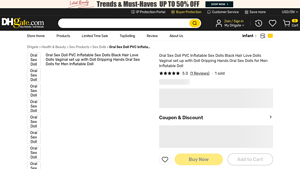 DHGate - Inflatable Oral Sex Doll