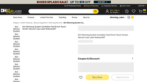 Nubway - Kim Slimming System Cavitation 8 Inch Touch Screen Lipo Laser