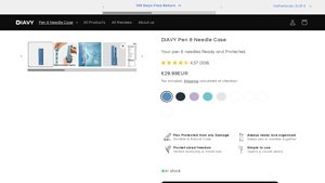 DIAVY - Pen & Needle Case