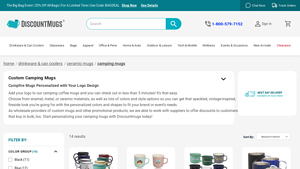 Discount Mugs - Custom Camping Mugs
