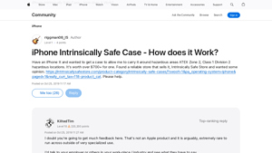 Intrinsically Safe Store - iPhone Intrinsically Safe Case
