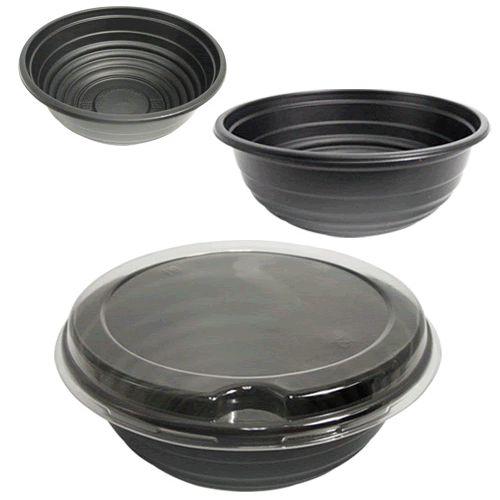 A stock image illustrating disposable ramen bowls concepts