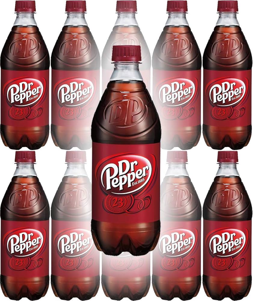 A stock image illustrating dr pepper sizes concepts