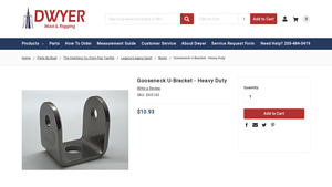 Dwyer - Gooseneck U-Bracket