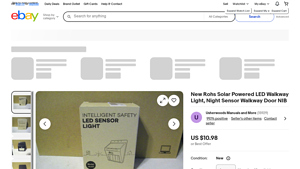 Rohs - Solar Powered LED Walkway Light