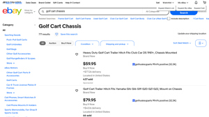 EZGO - Golf Cart Chassis & Accessories