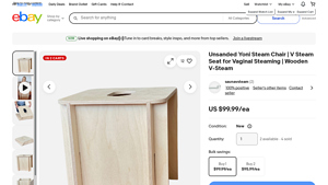 Unsanded - Yoni Steam Chair