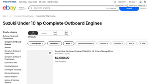 Suzuki - Under 10 hp Complete Outboard Engines