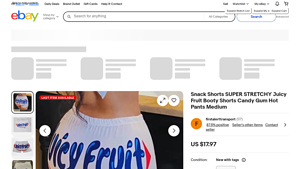 Juicy Fruit - Snack Shorts