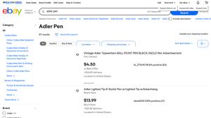 Adler - Vintage Writing Instruments