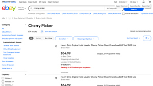 Cherry Picker - Key Product
