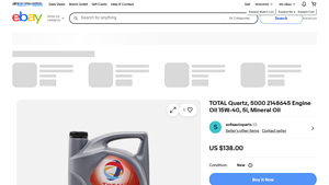 TOTAL - Quartz 5000 15W-40 Engine Oil