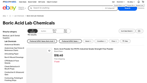 Boric Acid - Lab Chemicals