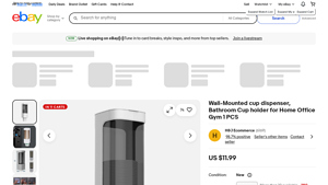 Unbranded - Wall-Mounted Cup Dispenser