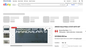 Harness Steel - AR500 Steel Plate