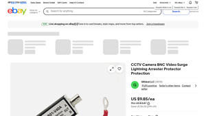 CCTV Camera - BNC Video Surge Protector