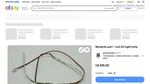 Menards - LED 20 Light Strip