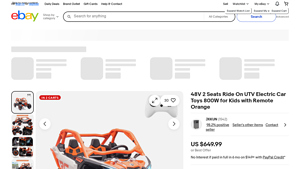 Nasitip - 48V 2 Seats Ride On UTV Electric Car