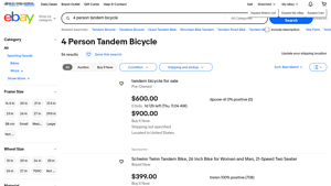 Santana - 4 Person Tandem Bicycle
