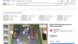 Unbranded - RARE Circuit Board Motherboard Light Up Clipboard
