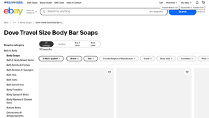 Dove - Travel Size Body Bar Soaps