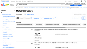 Unbranded - Metal U Brackets
