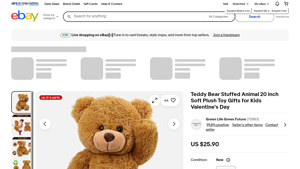 LotFancy - Teddy Bear Stuffed Animal