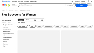 eBay - Plus Bodysuits for Women