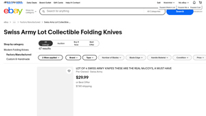Swiss Army - Collectible Folding Knives