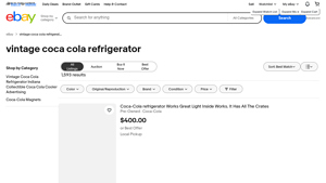 Coca Cola - Vintage Refrigerators