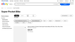 eBay - Super Pocket Bike