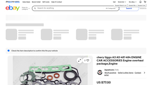 Chery - Tiggo A3 A5 Engine Overhaul Package