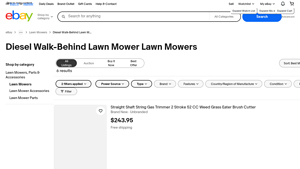 Diesel - Walk-Behind Lawn Mower