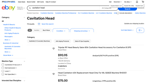 Cavitation Head - Aesthetic Solutions