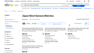 Japan Movt Geneva - Stylish Watches
