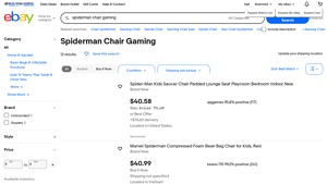 Marvel - Spiderman Chair Gaming