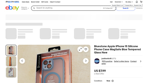 Bluestone - iPhone 15 Silicone Case