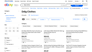 eBay - DDLG Clothing Options