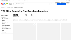 eBay - 925 China Gemstone Bracelets