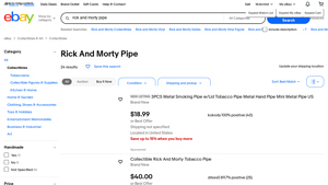 Rick and Morty - Collectible Pipes