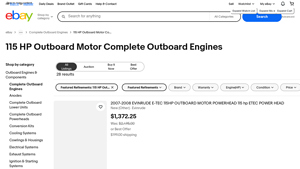 Outboard Motors - Complete Engines