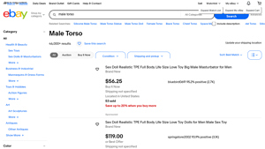 California Exotic Novelties - Male Torso Products