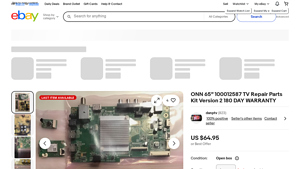 ONN - 65” TV Repair Parts Kit Version 2